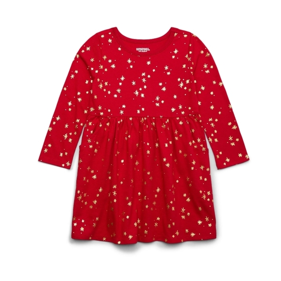 Granimals. Girls Holiday Dress. Red with Gold. Sizes: 18 months, 2T & 3T. NWT. - Picture 1 of 10